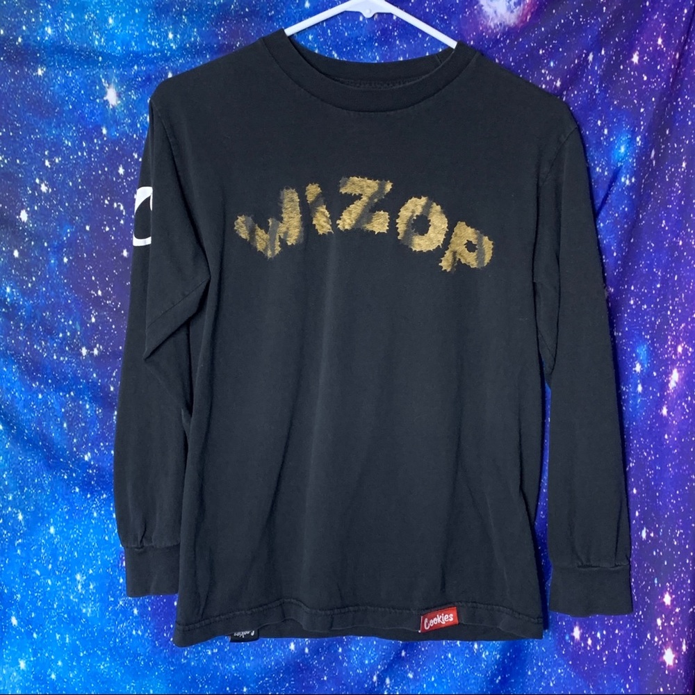 Cookies- Black Long Sleeve Tee size Small